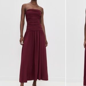 NIA Maroon Dress
